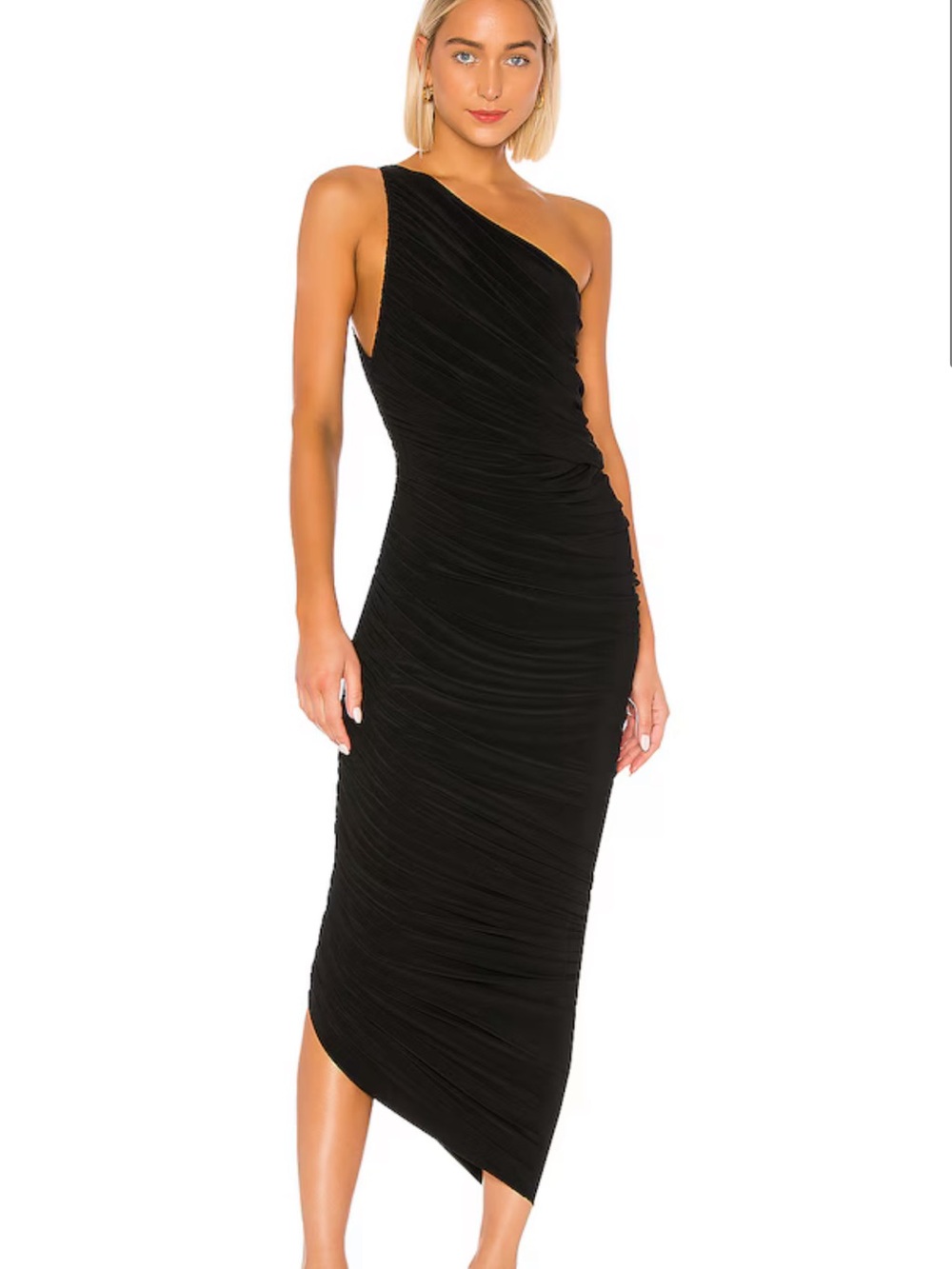 Norma Kamali | Diana Gown in Black